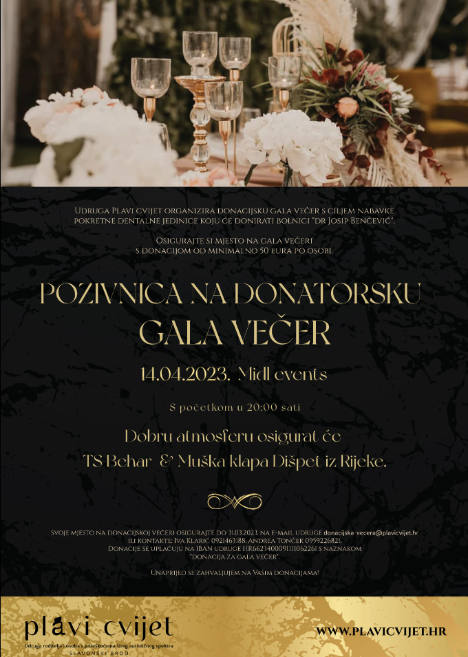 Pročitajte više o članku Donatorska gala večer