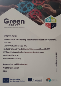 Pročitajte više o članku Projekt “Green ASC VET”