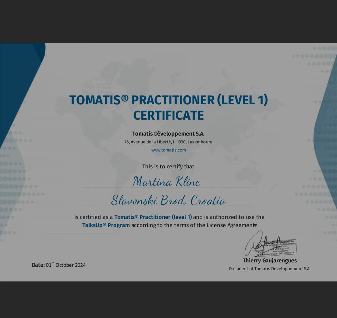 Pročitajte više o članku Korak bliže do Tomatis terapije